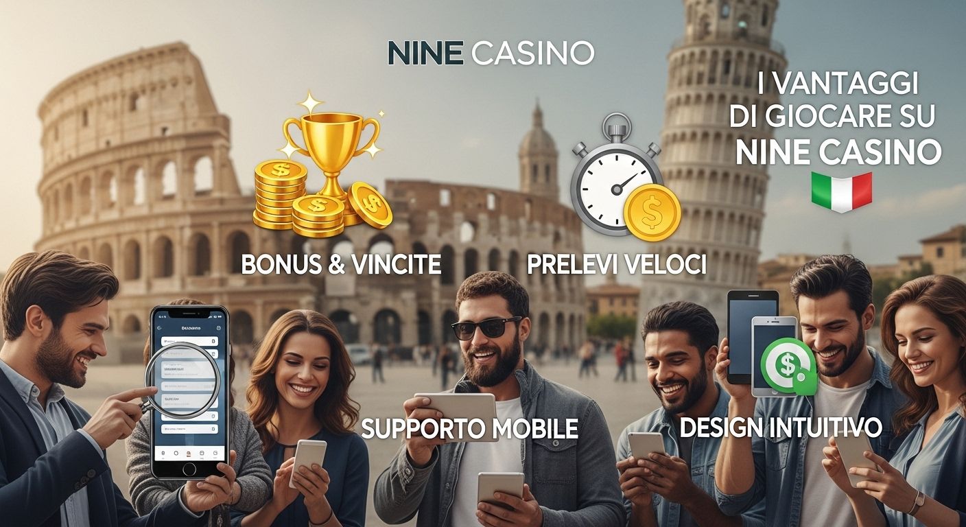 Vantaggi di giocare qui nine casino online